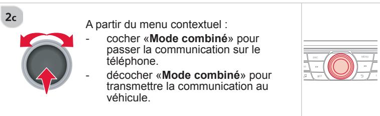 CITROEN C-ELYSEE - Gestion des APPELS - 6
