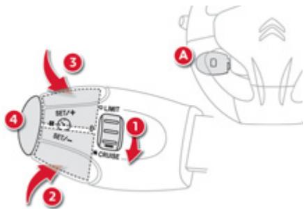CITROEN C-ELYSEE - Commandes sous-volant - 1