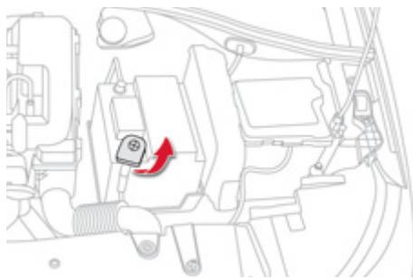 CITROEN C-ELYSEE - Accès à la batterie - 1