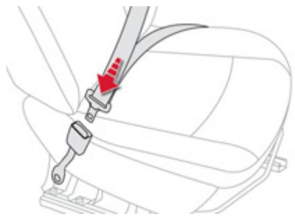 CITROEN C-ELYSEE - Ceintures de sécurité avant - 2