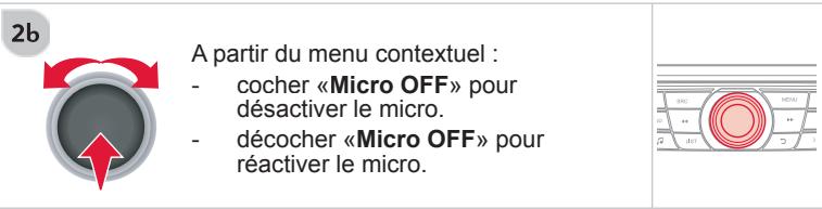 CITROEN C-ELYSEE - Gestion des APPELS - 4
