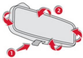 CITROEN C-ELYSEE - Rétroviseur intérieur - 1