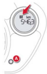 CITROEN C-ZERO - Compteur kilométrique journalier (parcours a ou b) - 2