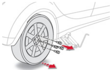 CITROEN C-ZERO - Démontage de la roue - 3