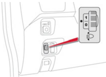 CITROEN C-ZERO - Réglage des projecteurs - 1