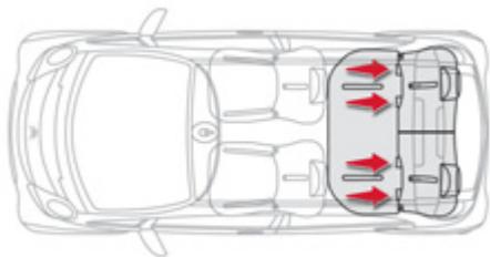 CITROEN C-ZERO - Fixations «ISOFIX - 1