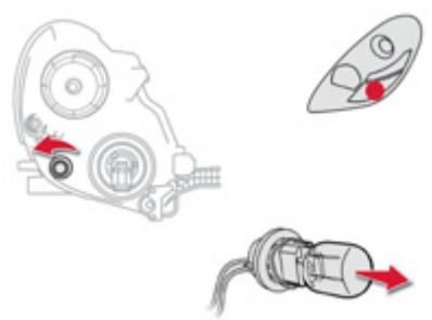 CITROEN C-ZERO - Accès aux lampes - 5