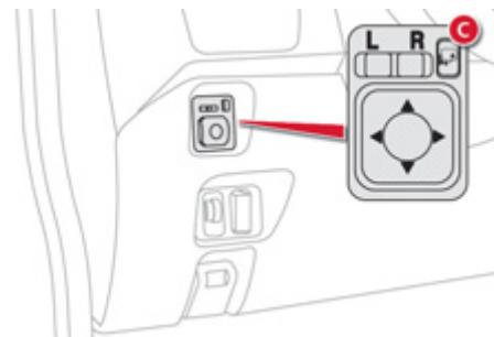 CITROEN C-ZERO - Rabattement / déploiement électrique* - 1