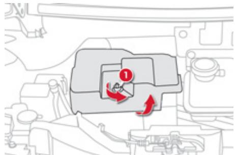 CITROEN C-ZERO - Accès à la batterie - 1