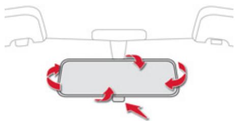 CITROEN C-ZERO - Rétroviseur intérieur - 1
