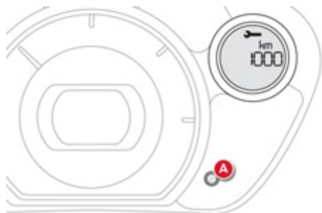 CITROEN C-ZERO - Indicateur d'entretien - 1