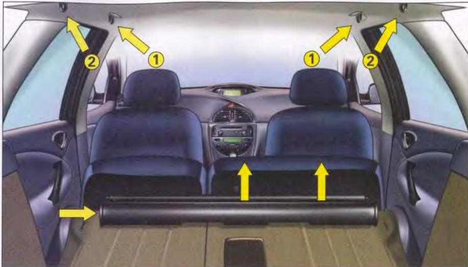 CITROEN C5 - Filet de protection - 1