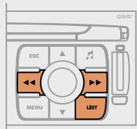 CITROEN C8 - Écouter un CD ou une compilation MP3 - 7