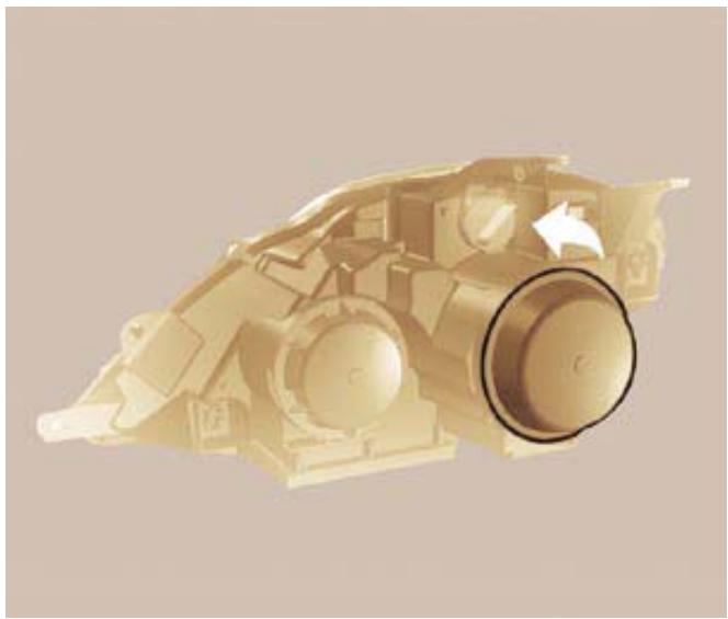 CITROEN C8 - Changer une LAMPE FEUX avant - 2