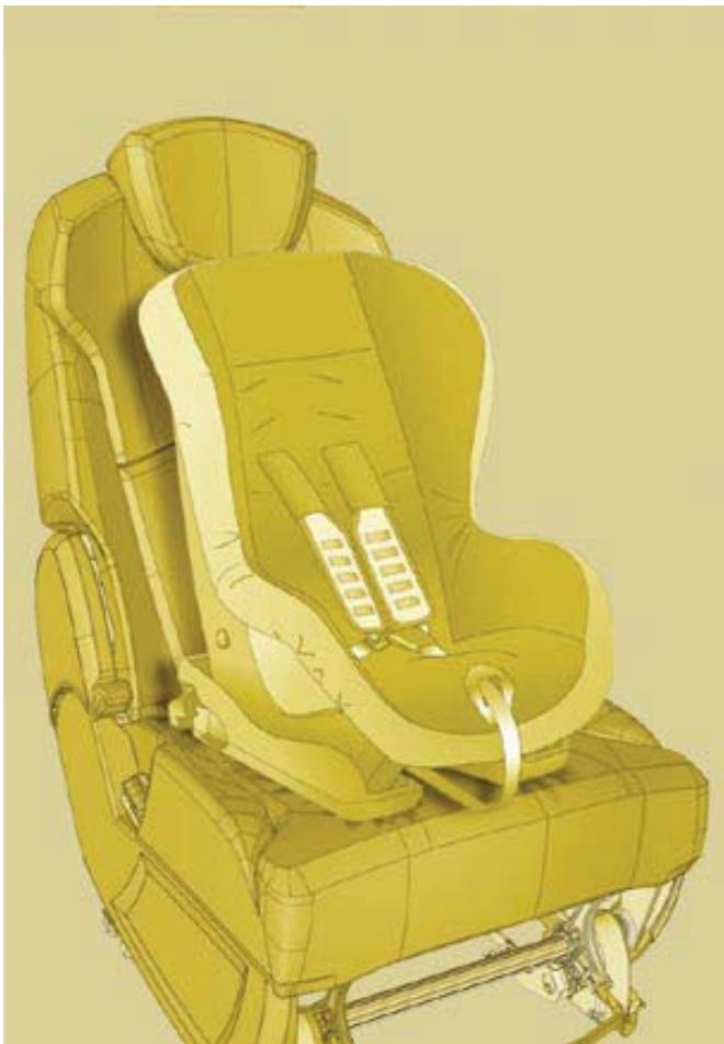 CITROEN C8 - Fixations «ISOFIX - 1