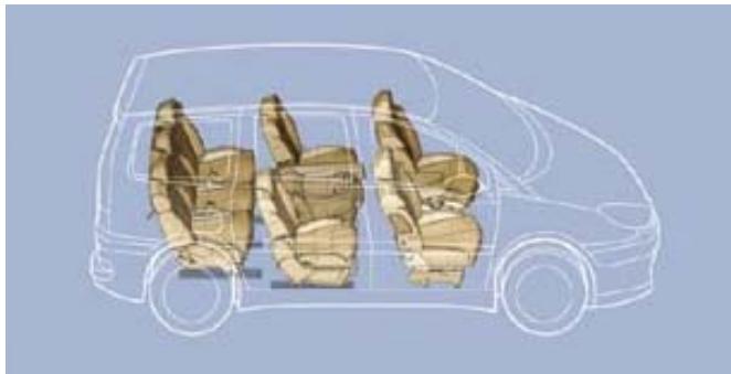 CITROEN C8 - Aménagements 5 places - 9