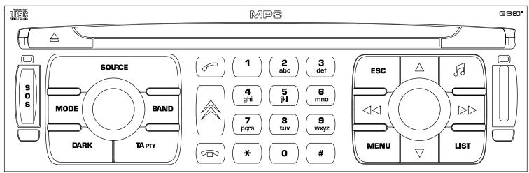CITROEN C8 - Consulter les services - 7