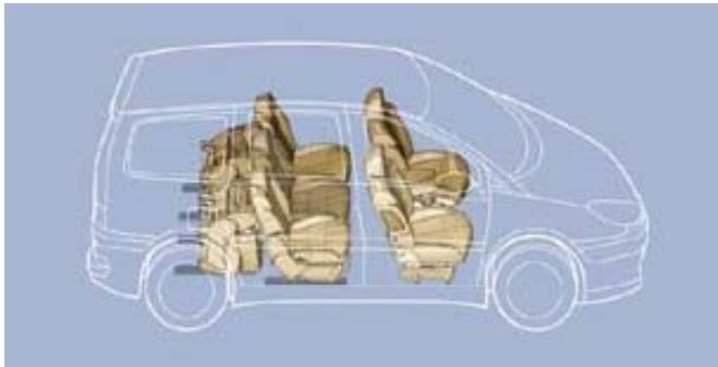 CITROEN C8 - Aménagements 5 places - 6