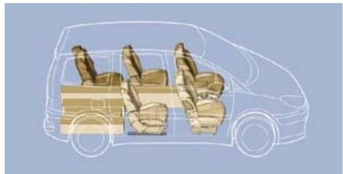 CITROEN C8 - Aménagements 5 places - 13