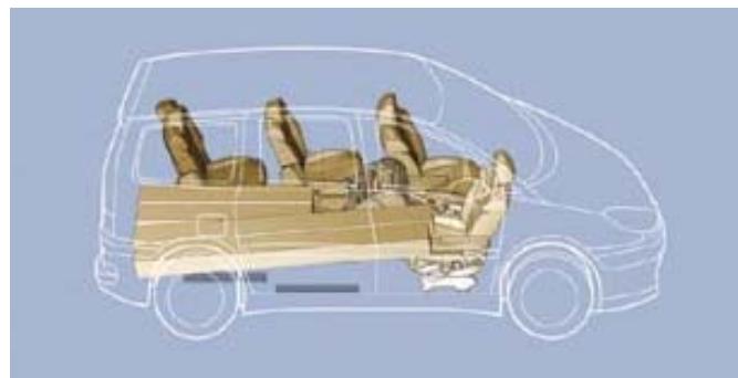 CITROEN C8 - Aménagements 5 places - 17