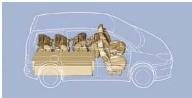 CITROEN C8 - Aménagements 5 places - 15