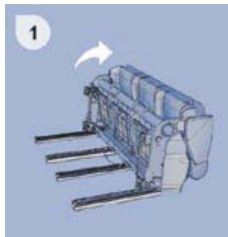 CITROEN C8 - Position verticale de la banquette - 1