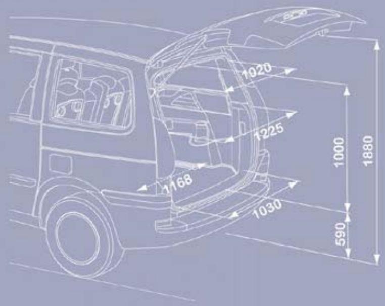 CITROEN C8 - Dimensions (en MM) - 5