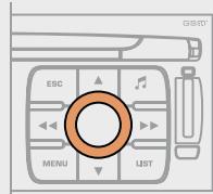 CITROEN C8 - Paramétrer l'affichage des messages TMC - 4