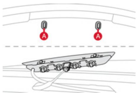 CITROEN DS3 - Changement des feux de plaque minéralogique (W5W) - 1
