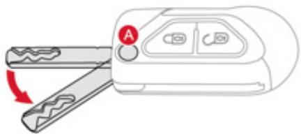 CITROEN DS3 - Verrouillage avec la clé - 3
