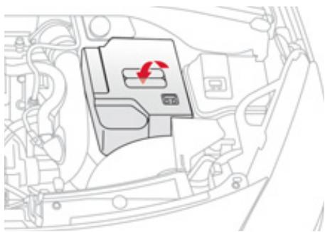 CITROEN DS3 - Accès à la batterie - 1