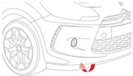 CITROEN DS3 - Changement des répétiteurs latéraux de clignotant intégré - 2