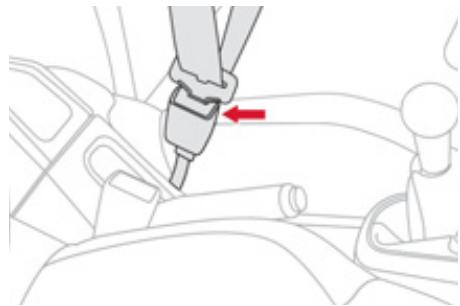 CITROEN DS3 - Ceintures de sécurité avant - 1