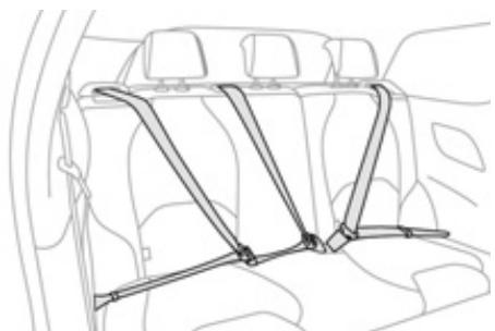 CITROEN DS3 - Ceintures de sécuritéarrêtées - 1