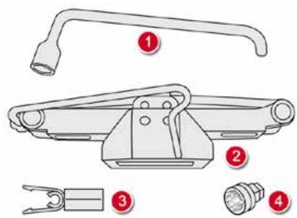 CITROEN DS4 - Accès aux outillages - 2