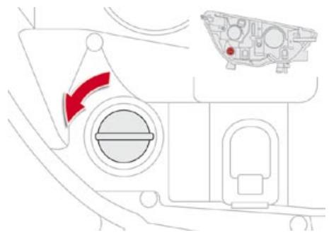 CITROEN DS4 - Accès aux lampes - 1