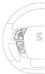 CITROEN DS4 - Commandes du régulateur / limiteur de vitesse - 3