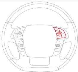 CITROEN DS4 - Commandes au VOLANT - 1