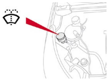 CITROEN DS4 - Niveau du liquide lave-vitre / lave-projecteurs - 2