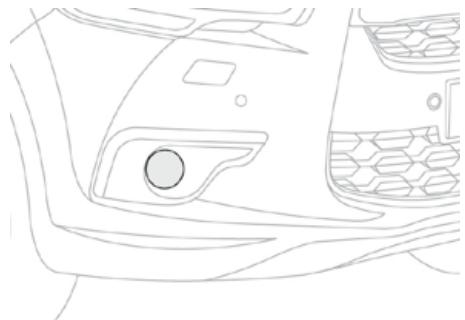CITROEN DS4 - Éclairage statique d'intersection - 1
