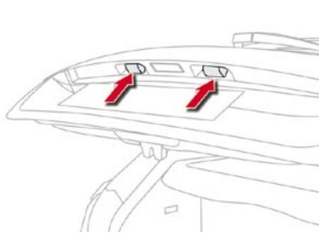CITROEN DS4 - Changement des guides de lumière / feux de position - 1