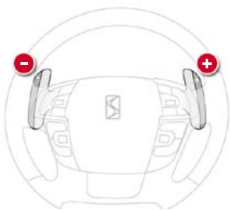 CITROEN DS4 - Commandes sous-volant - 1