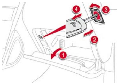 CITROEN DS4 - Airbag frontal passager - 1