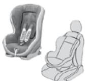 CITROEN DS4 - Siège enfant ISOFIX recommandé par citroën et homologué pour votre véhicule - 1