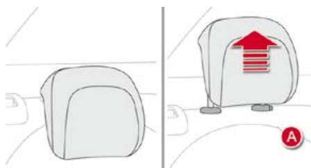 CITROEN DS4 - Appuis-tête arrière - 1