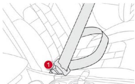CITROEN DS4 - Ceintures avant - 1