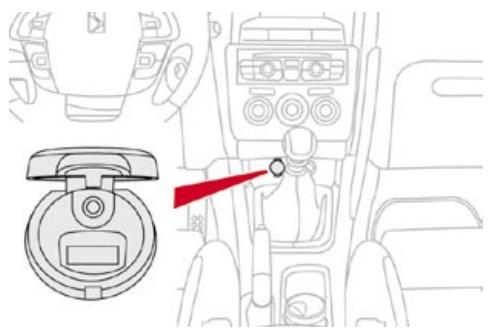 CITROEN DS4 - UTILISER L'ENTREE AUXILIAIRE (AUX) Câble audio non fourni - 1