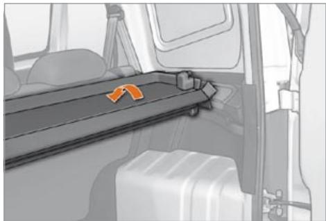 CITROEN NEMO - Tablette arrière - 1