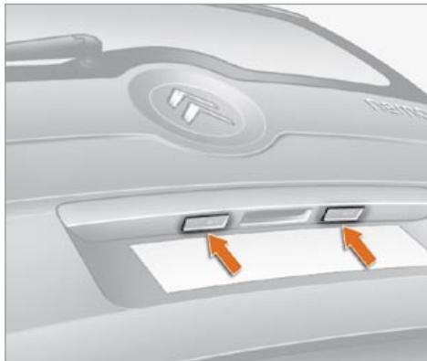 CITROEN NEMO - Feux de plaque minéralogique - 1