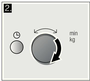 SIEMENS HF24M561, HF24M564 - Régler l'heure - 2